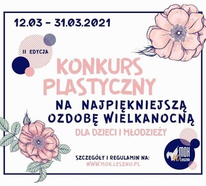 II Konkurs Plastyczny na najpiękniejszą ozdobę wielkanocną