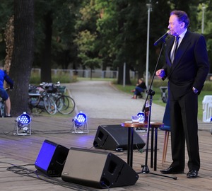 Utwory Sinatry rozbrzmiały w Parku Heermanna (GALERIA)