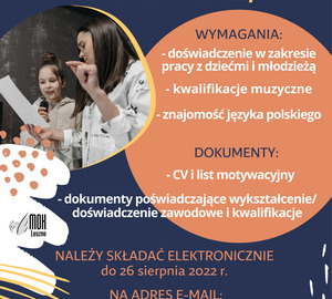 Szukamy instruktorów!