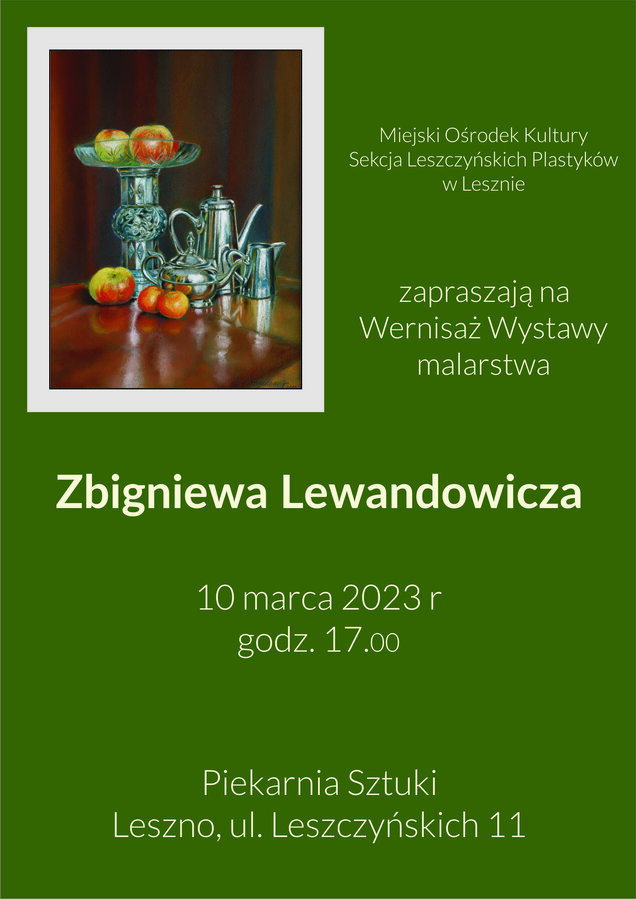 Wernisaż wystawy Zbigniewa Lewandowicza
