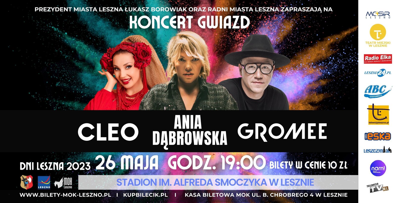 Cleo, Dąbrowska, Gromee i Piekarczyk na Dniach Leszna!