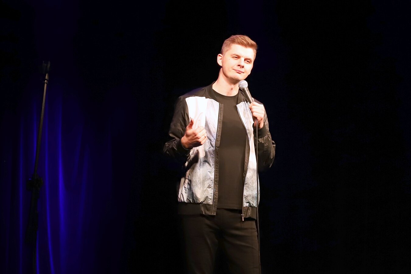 Michał Leja zapełnił salę w MOK