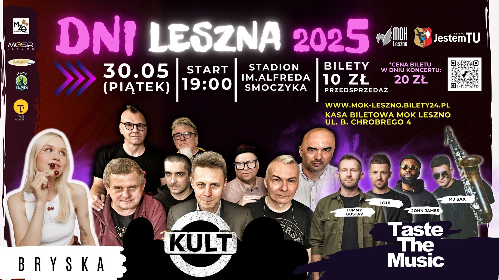 Dni Leszna 2025. Informacje dla publiczności