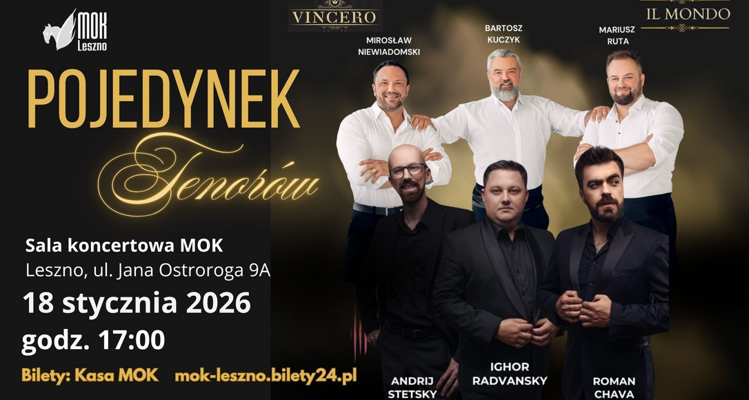 Pojedynek Tenorów || VINCERO & IL MONDO || KONCERT