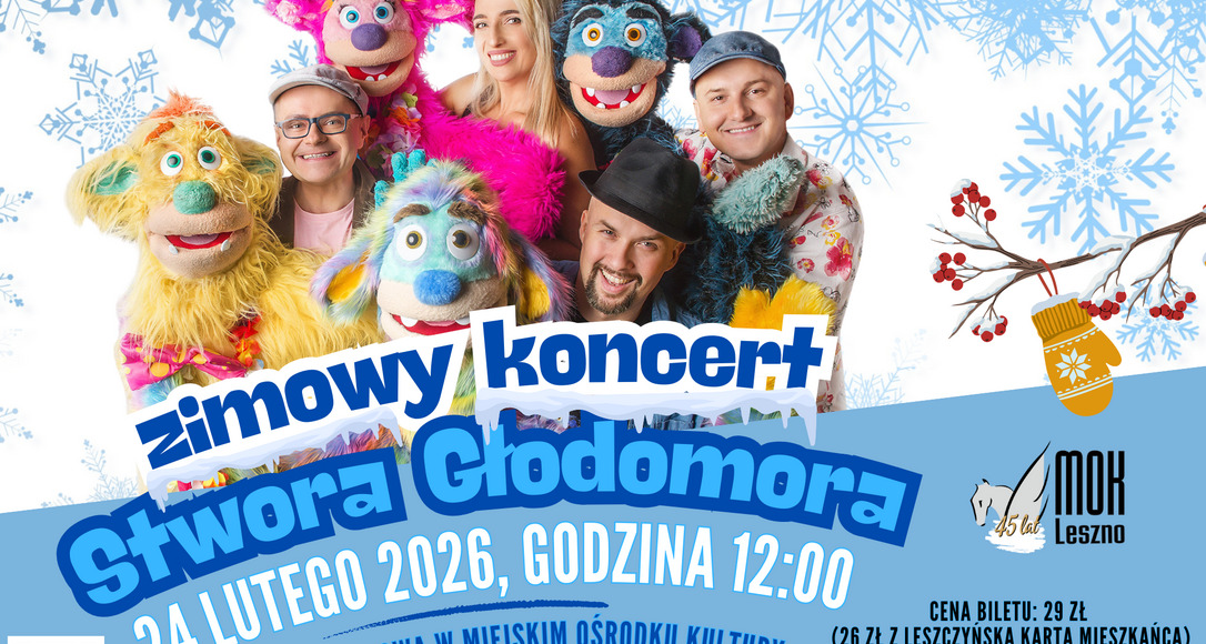 Zima Stwora Głodomora || KONCERT dla dzieci